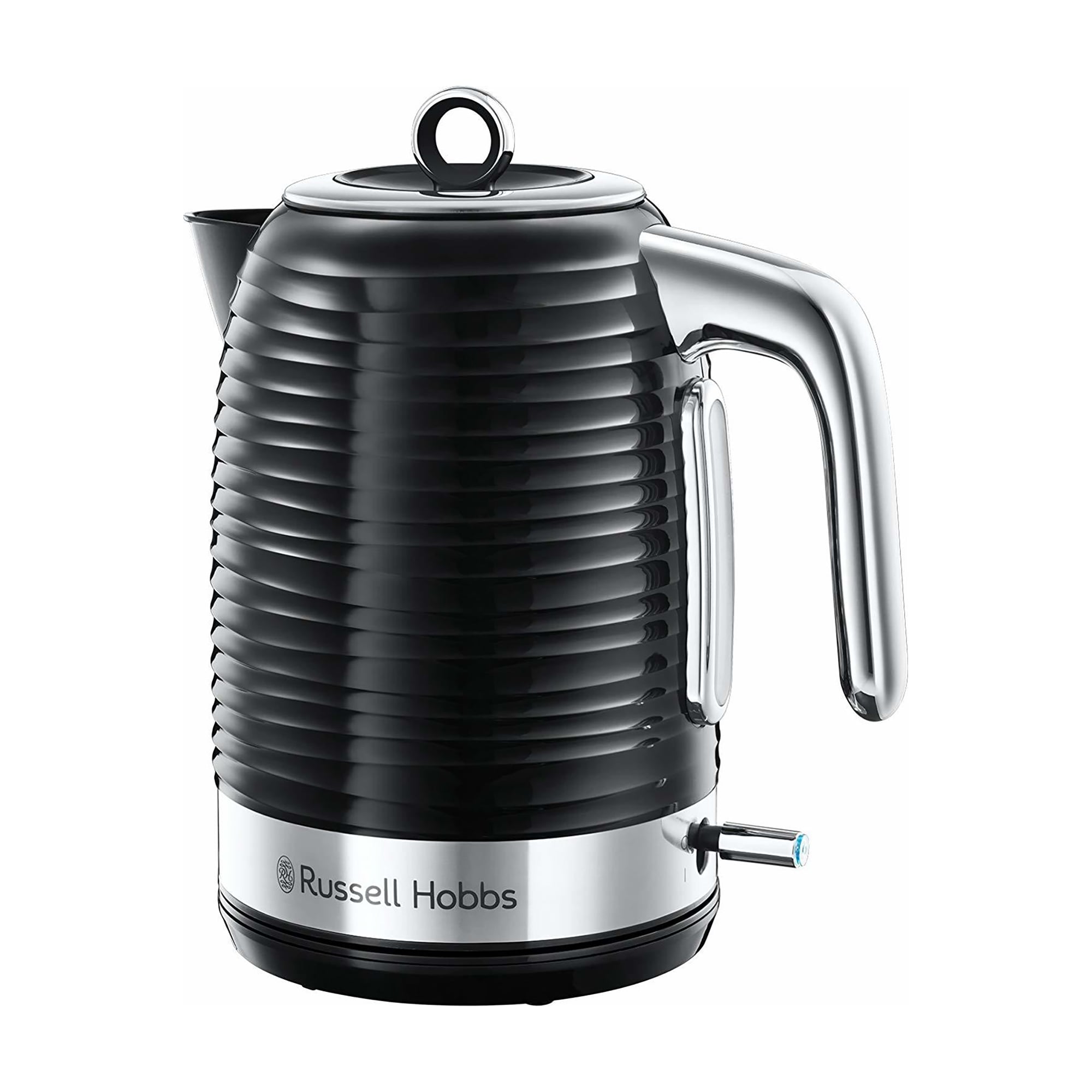 Електрочайник Russell Hobbs Inspire чорно-сріблястий, 1.7 л (24361-70)