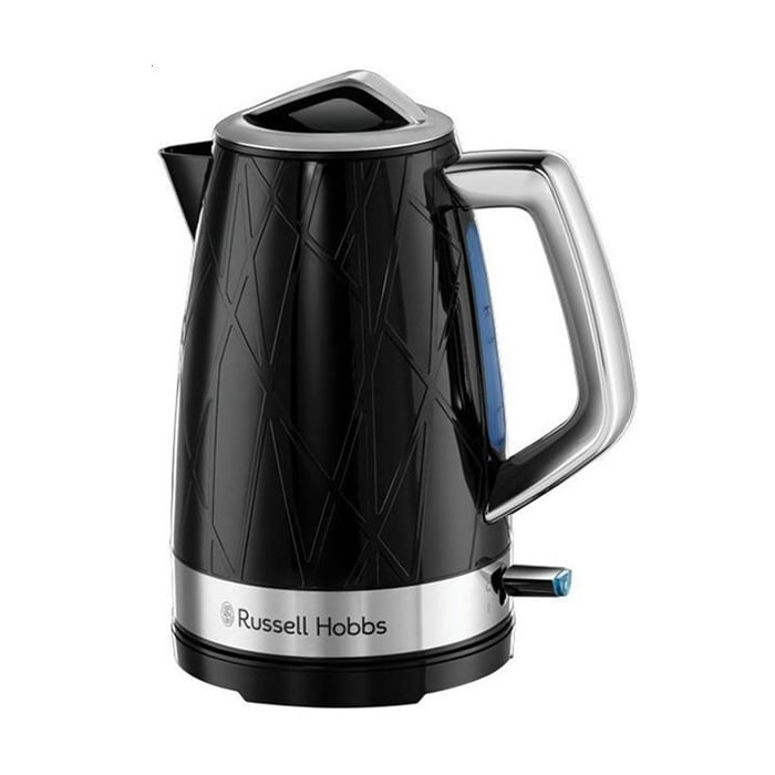 Електрочайник Russell Hobbs Structure чорно-сріблястий, 1.7 л (28081-70)